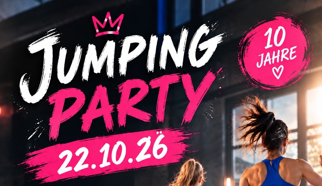 Jumping Party bei der Gymwelt Regensburg